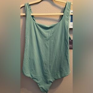 Auden Scoop Neck Tank Bodysuit